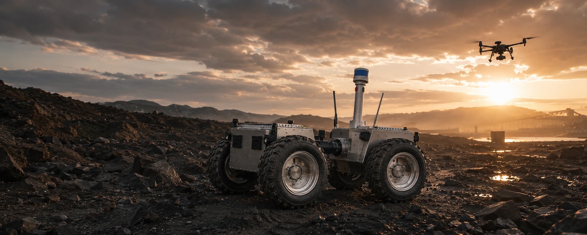 JANUS UGV in anspruchsvollem Gelände